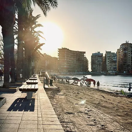 Sunset - Playa Del Cura, 10 Meters To Beach, Sea View, Centrally Located, Locos Torrevieja